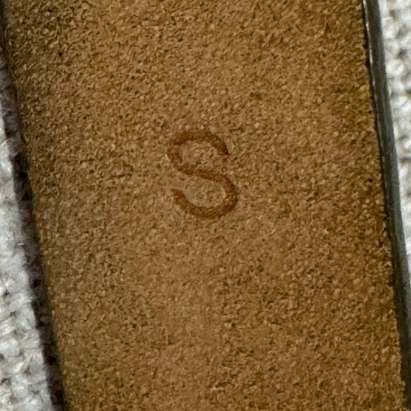 J. Crew Women’s Genuine Leather Belt Chic Snakeskin Print Sz Small 4/6 VTG Style - Picture 10 of 10